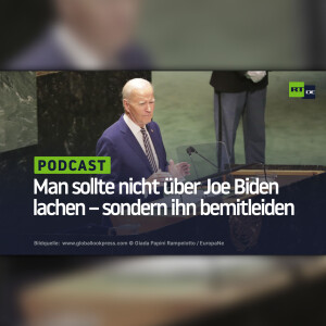 Man sollte nicht über Joe Biden lachen – sondern ihn bemitleiden