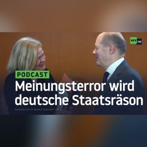 Meinungsterror wird deutsche Staatsräson