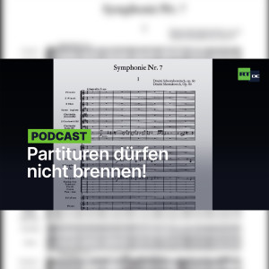 Partituren dürfen nicht brennen!