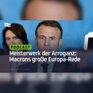 Meisterwerk distinguierter Arroganz: Macrons große Europa-Rede