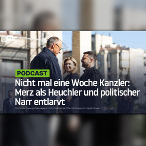 Nicht mal eine Woche Kanzler: Merz als Heuchler und politischer Narr entlarvt