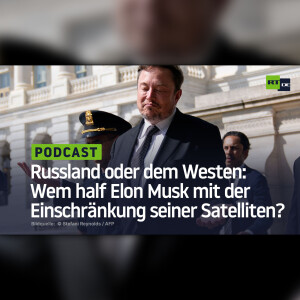 Russland oder dem Westen: Wem half Elon Musk mit der Einschränkung seiner Satelliten?