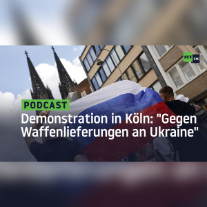 Demonstration in Köln: ”Gegen Krieg und Waffenlieferungen an die Ukraine”
