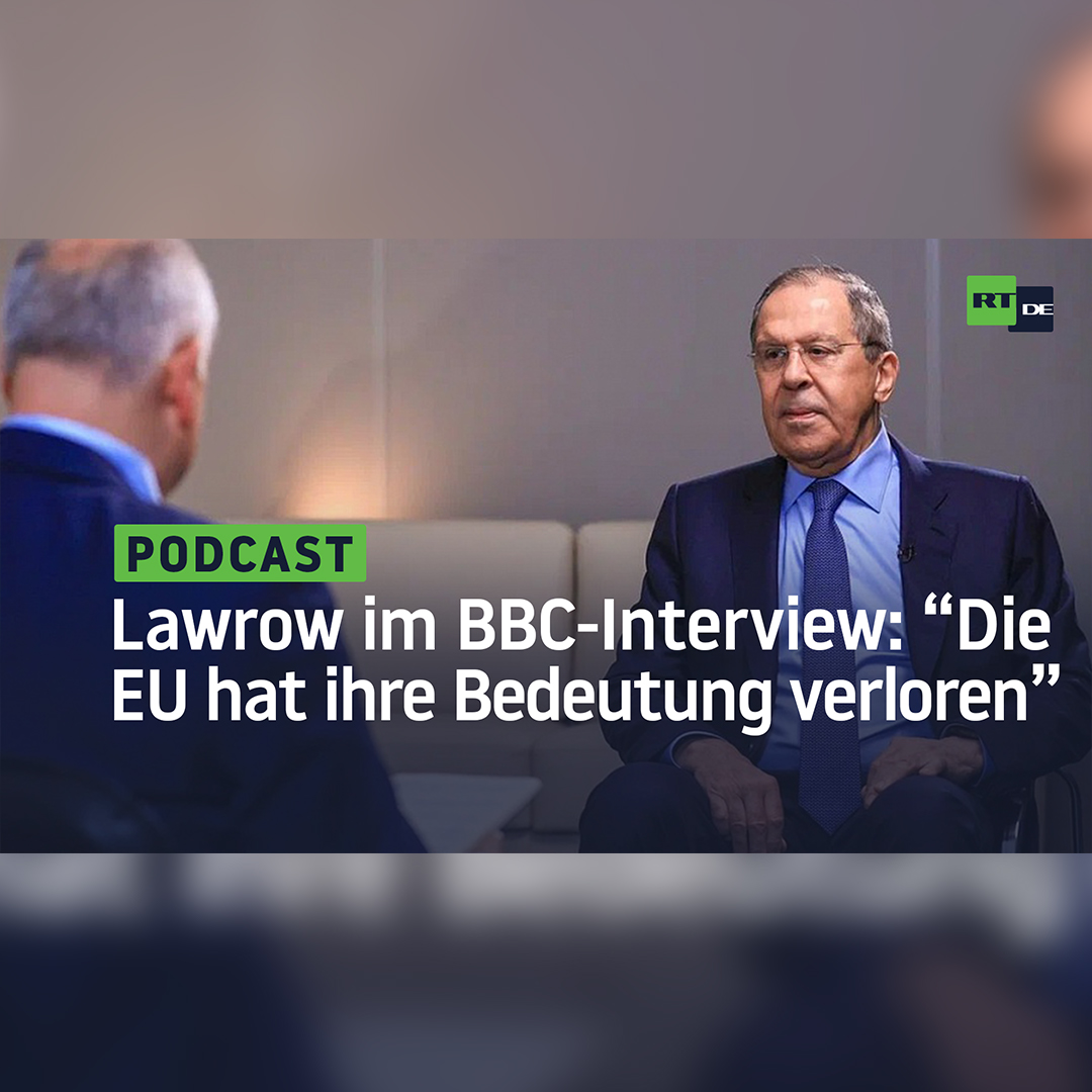 Lawrow: „Die EU Hat Ihre Bedeutung Verloren“