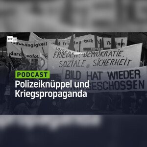 Polizeiknüppel und Kriegspropaganda: Harte Zeiten für Friedensaktivisten