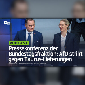 Pressekonferenz der Bundestagsfraktion: AfD strikt gegen Taurus-Lieferungen