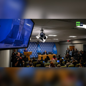 Pressekonferenz von Sergei Lawrow nach Rede vor der UN-Vollversammlung in New York City