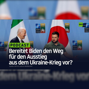Bereitet Biden den Weg für den Ausstieg aus dem Ukraine-Krieg vor?