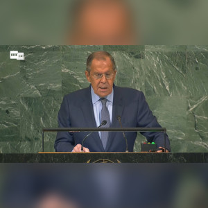 Rede des russischen Außenministers Sergei Lawrow vor der UN-Vollversammlung in New York City