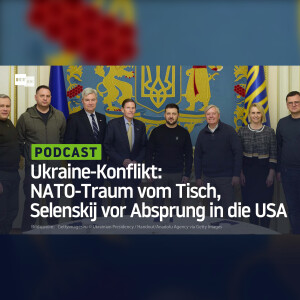 Ukraine-Konflikt: NATO-Traum vom Tisch, Selenskij vor Absprung in die USA