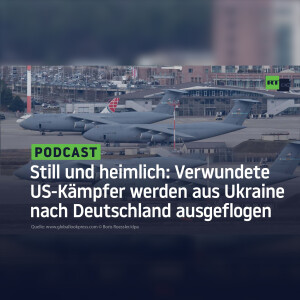Still und heimlich: Verwundete US-Kämpfer werden aus Ukraine nach Deutschland ausgeflogen