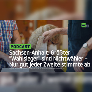 Sachsen-Anhalt: Größter "Wahlsieger" sind die Nichtwähler – Nur gut jeder Zweite stimmte ab