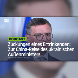 Zuckungen eines Ertrinkenden: Zur China-Reise des ukrainischen Außenministers