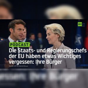 Die Staats- und Regierungschefs der EU haben etwas Wichtiges vergessen: Ihre Bürger
