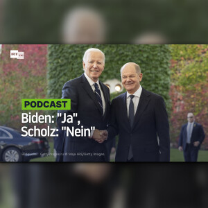 Biden: "Ja", Scholz: "Nein"