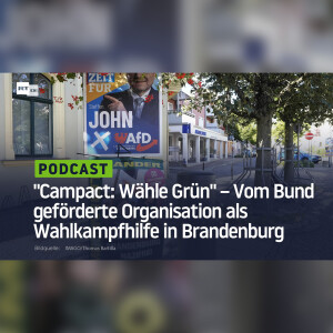 "Campact: Wähle Grün" – Vom Bund geförderte Organisation als Wahlkampfhilfe in Brandenburg