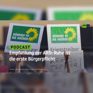 Empfehlung der ARD: Ruhe ist die erste Bürgerpflicht