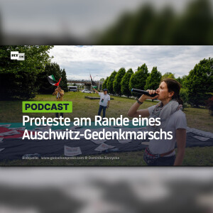 Proteste am Rande eines Auschwitz-Gedenkmarschs: Der Genozid von gestern trifft auf den von heute