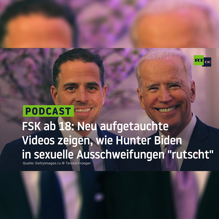 FSK ab 18: Neu aufgetauchte Videos zeigen, wie Hunter Biden in sexuelle Ausschweifungen ”rutscht”