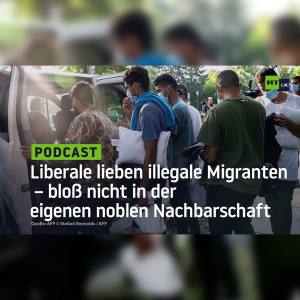 Liberale lieben illegale Migranten – bloß nicht in der eigenen noblen Nachbarschaft