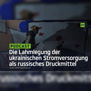 Die Lahmlegung der ukrainischen Stromversorgung als russisches Druckmittel