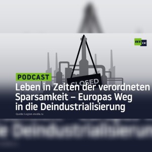 Leben in Zeiten der verordneten Sparsamkeit – Europas Weg in die Deindustrialisierung