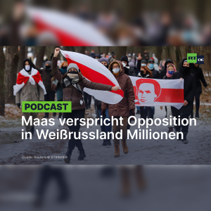 Maas verspricht weißrussischer Opposition Millionen: "Der Geist der Demokratie ist aus der Flasche"