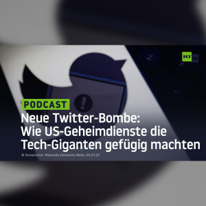 Neue Twitter-Bombe: Wie US-Geheimdienste die Tech-Giganten gefügig machten