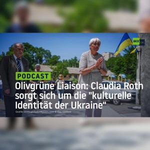 Olivgrüne Liaison: Claudia Roth sorgt sich um die ”kulturelle Identität der Ukraine”