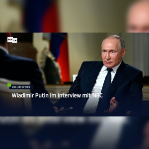 Wladimir Putin im Interview mit NBC