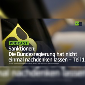 Sanktionen: Die Bundesregierung hat nicht einmal nachdenken lassen – Teil 1