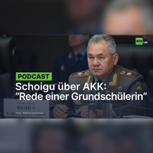 Russischer Verteidigungsminister Schoigu über Kramp-Karrenbauers Appell: "Rede einer Grundschülerin"