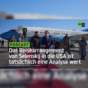 Das Reisearrangement von Selenskij in die USA ist tatsächlich eine Analyse wert