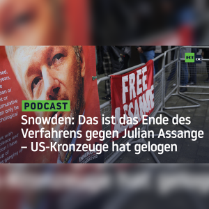 Snowden: Das ist das Ende des Verfahrens gegen Julian Assange – US-Kronzeuge hat gelogen