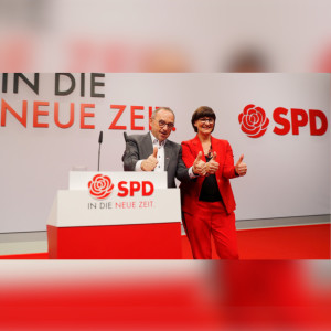 SPD-Parteitag: Ausschnitte aus den Reden von Saskia Esken und Norbert Walter-Borjans (Video)