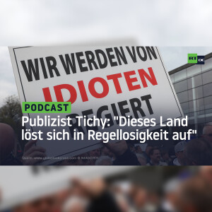 Publizist Tichy bei Brandenburg Live: ”Dieses Land löst sich in Regellosigkeit auf”