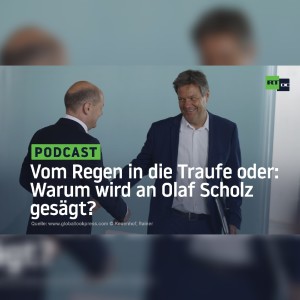 Vom Regen in die Traufe oder: Warum wird an Olaf Scholz gesägt?
