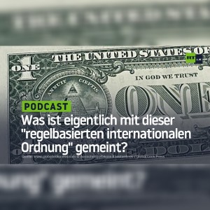 Was ist eigentlich mit dieser ”regelbasierten internationalen Ordnung” gemeint?