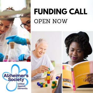 UK Alzheimer’s Society opens new grant funding round