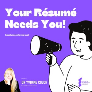 Dr Yvonne Couch - Your Résumé Needs You!