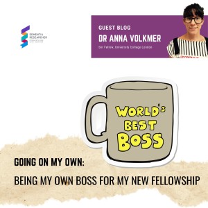Dr Anna Volkmer - Going on my own: Being my own boss for my new fellowship