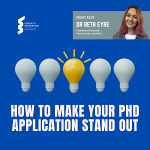 Beth Eyre - How to make your PhD application stand out
