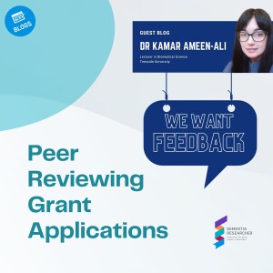 Dr Kamar Ameen-Ali - Peer Reviewing Grant Applications
