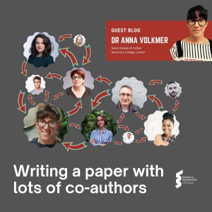 Dr Anna Volkmer - Writing a paper with lots of co-authors