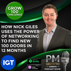 How Nick Giles uses the power of NETWORKING to find NEW 100 Doors in 12 Months