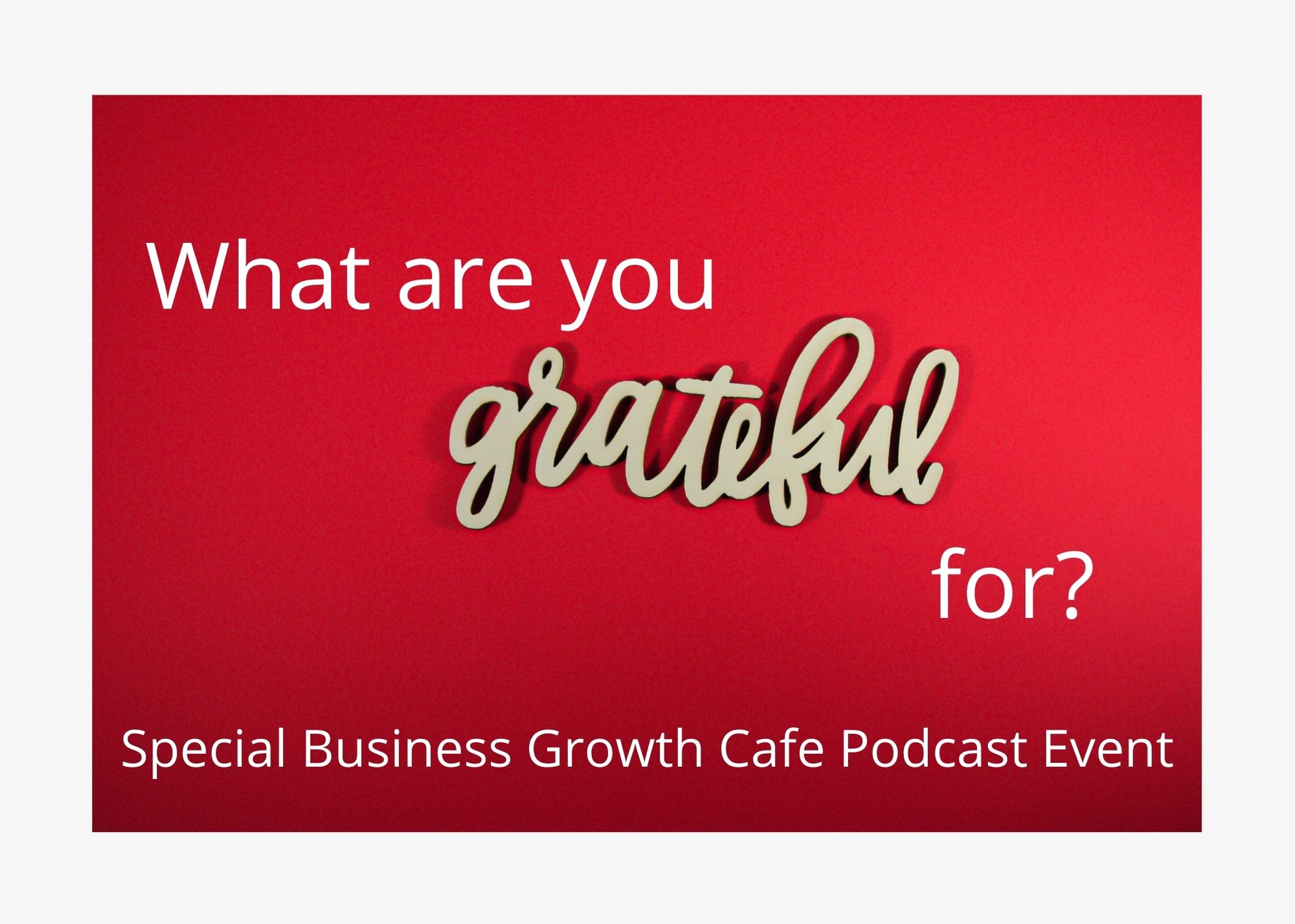 Business Growth Café