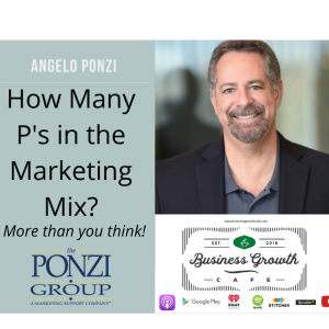 The 4 P's of the Marketing Mix, or is it 6? Or, 7? Or, 8?