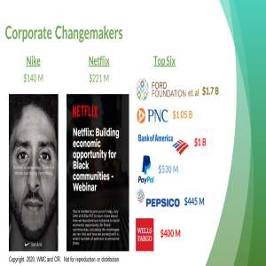 Six Companies Account for 70% of Corporate Black Lives Matter Pledges