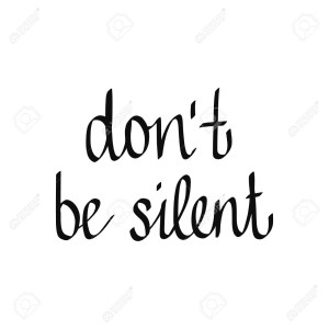 Do not keep silent before God