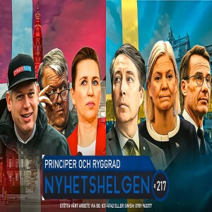 Nyhetshelgen 217 - Principer och ryggrad, oansvariga domstolar, äckliga WHO